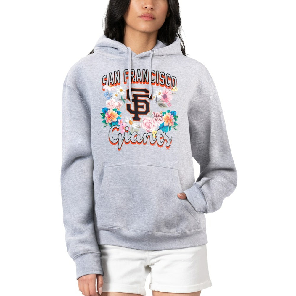 San Francisco Giants G-III 4Her by Carl Banks Women's Flowers Graphic Pullover Hoodie - MLB