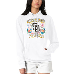 San Diego Padres G-III 4Her by Carl Banks Women's Flowers Graphic Pullover Hoodie - MLB