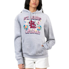 St. Louis Cardinals G-III 4Her by Carl Banks Women's Flowers Graphic Pullover Hoodie - MLB