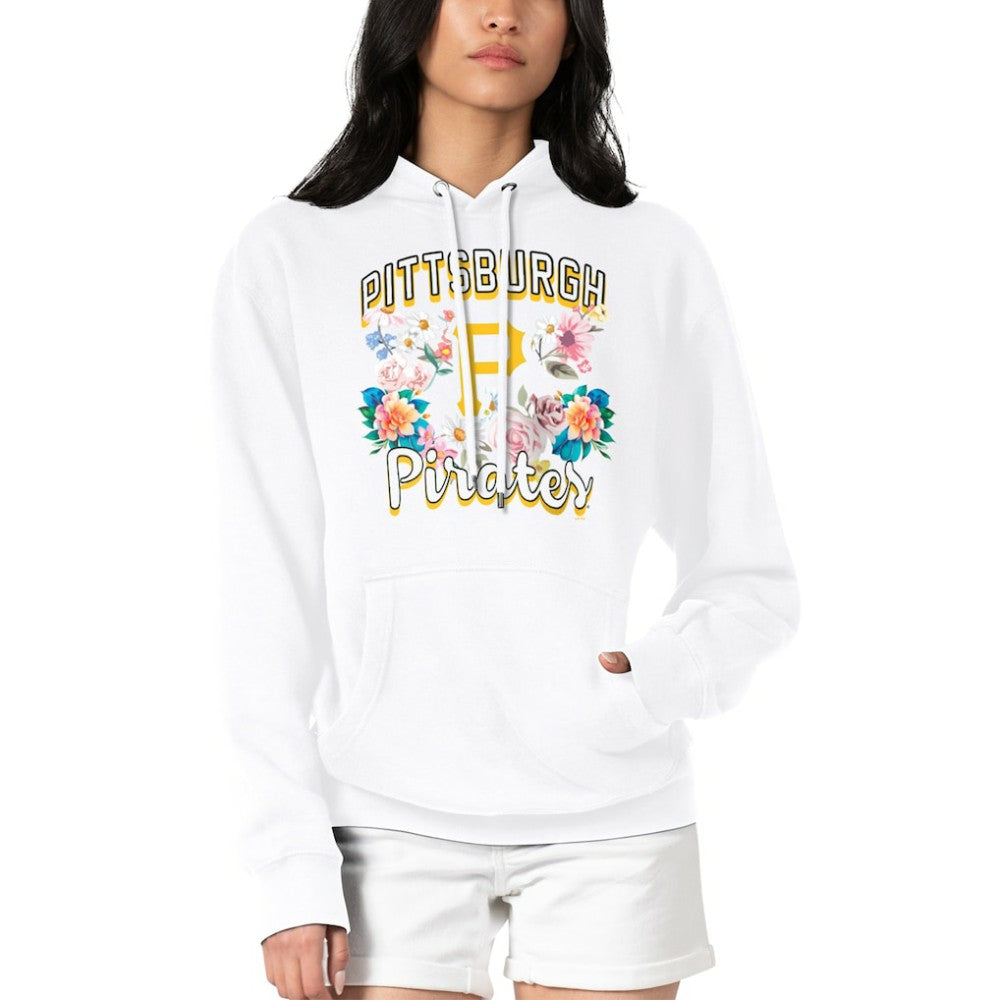 Pittsburgh Pirates G-III 4Her by Carl Banks Women's Flowers Graphic Pullover Hoodie - MLB