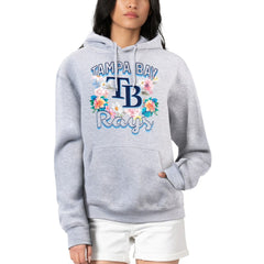 Tampa Bay Rays G-III 4Her by Carl Banks Women's Flowers Graphic Pullover Hoodie - MLB