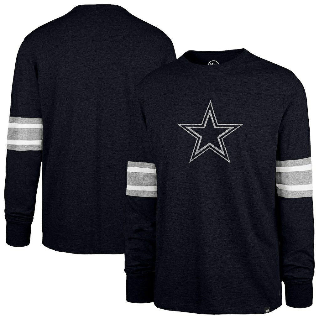 Dallas Cowboys '47 Premier Brex Long Sleeve T-Shirt Navy | 47 brand