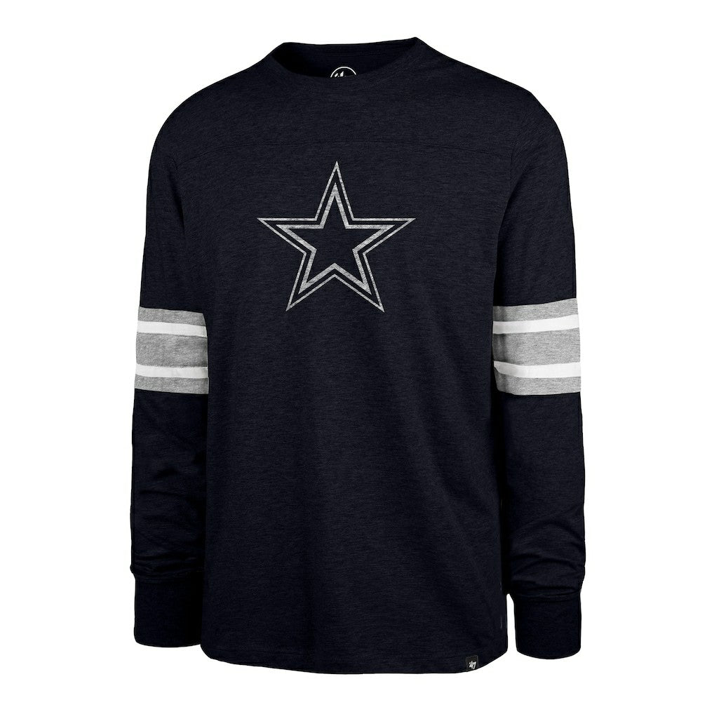 Dallas Cowboys '47 Premier Brex Long Sleeve T-Shirt Navy | 47 brand