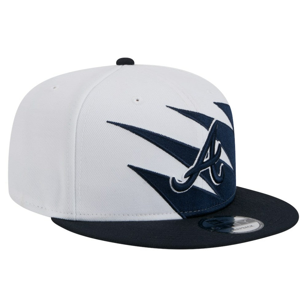 Atlanta Braves New Era Jagged 9FIFTY Snapback Hat - MLB