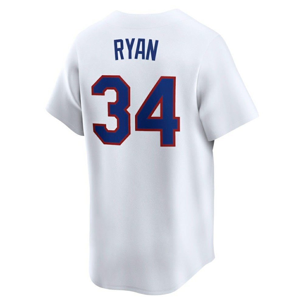 Nolan Ryan Texas Rangers Nike Throwback Cooperstown Collection Limited Jersey - MLB