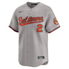Gunnar Henderson Baltimore Orioles Nike Road Limited Player Jersey - MLB