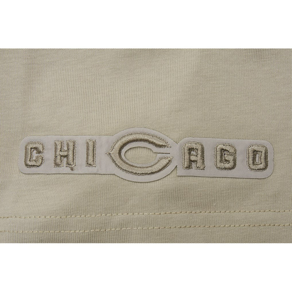 Chicago Bears Pro Standard Drop Shoulder T-Shirt Tan | NFL