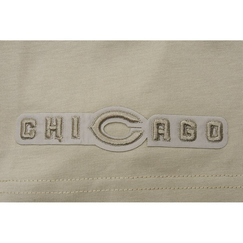 Chicago Bears Pro Standard Drop Shoulder T-Shirt Tan | NFL