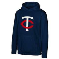 Minnesota Twins Youth Primary Logo Pullover Hoodie - MLB