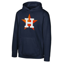 Houston Astros Youth Primary Logo Pullover Hoodie - MLB