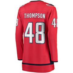 Logan Thompson Washington Capitals Fanatics Women's Home Breakaway Jersey - Red - NHL