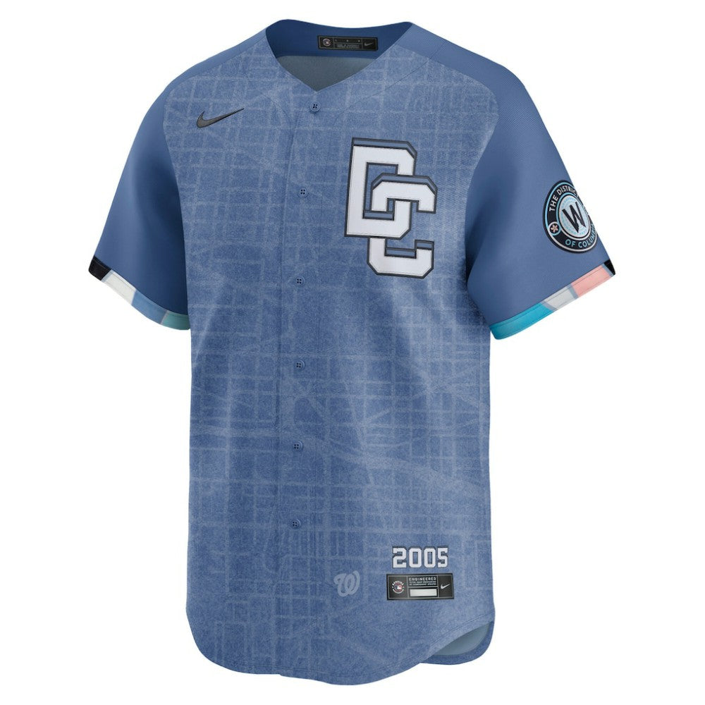 CJ Abrams Washington Nationals Nike 2025 City Connect Limited Jersey - MLB