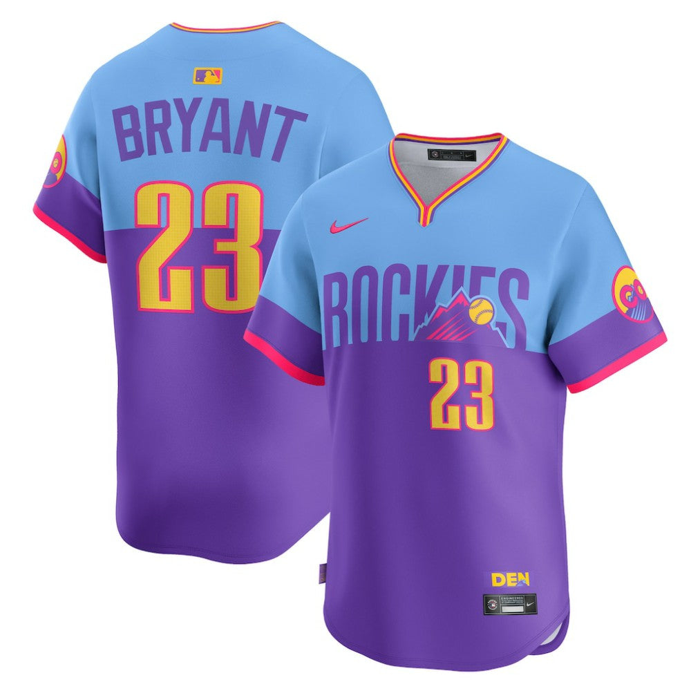 Kris Bryant Colorado Rockies Nike 2025 City Connect Limited Player Jersey - MLB