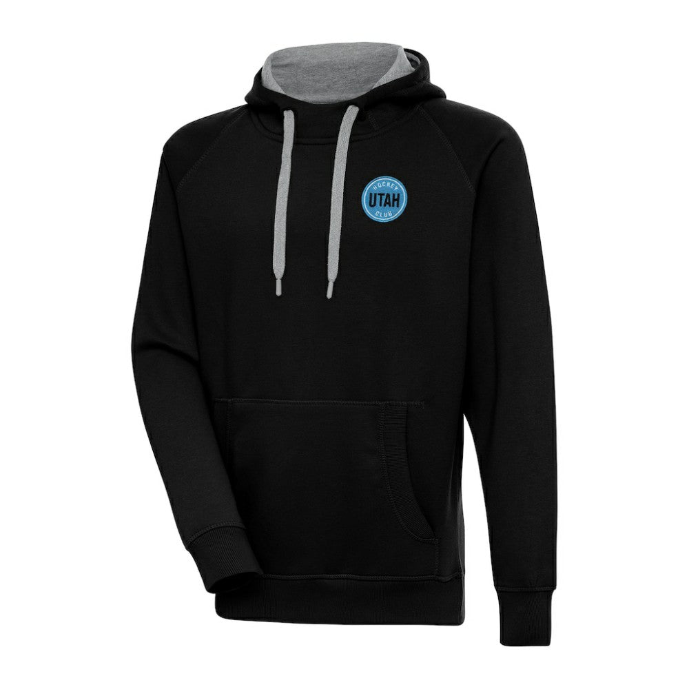 Utah Mammoth Antigua Victory Pullover Hoodie - Black - NHL