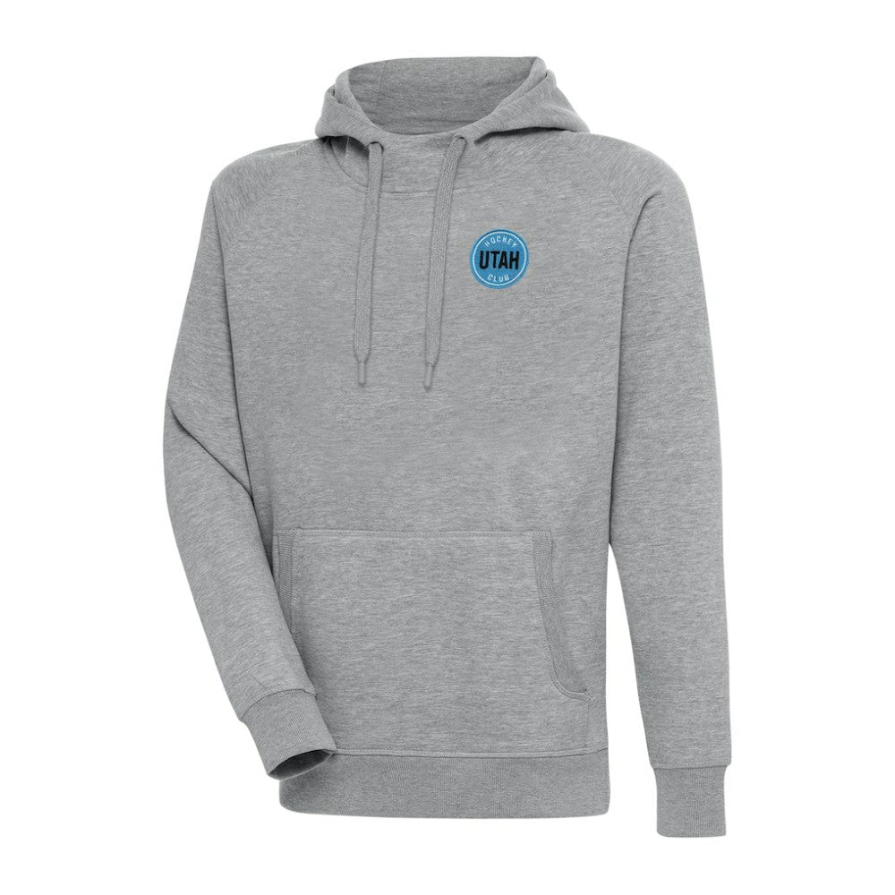 Utah Mammoth Antigua Victory Pullover Hoodie - Heather Gray - NHL