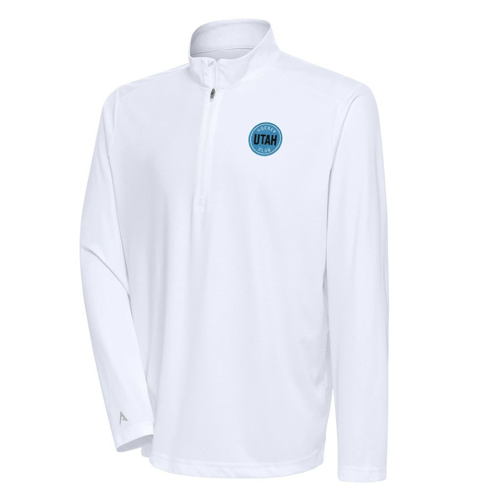 Utah Mammoth Antigua Tribute Quarter-Zip Pullover Top - White - NHL