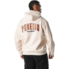 Phoenix Suns The Wild Collective Unisex Corduroy Tri-Blend Pullover Hoodie Cream - NBA