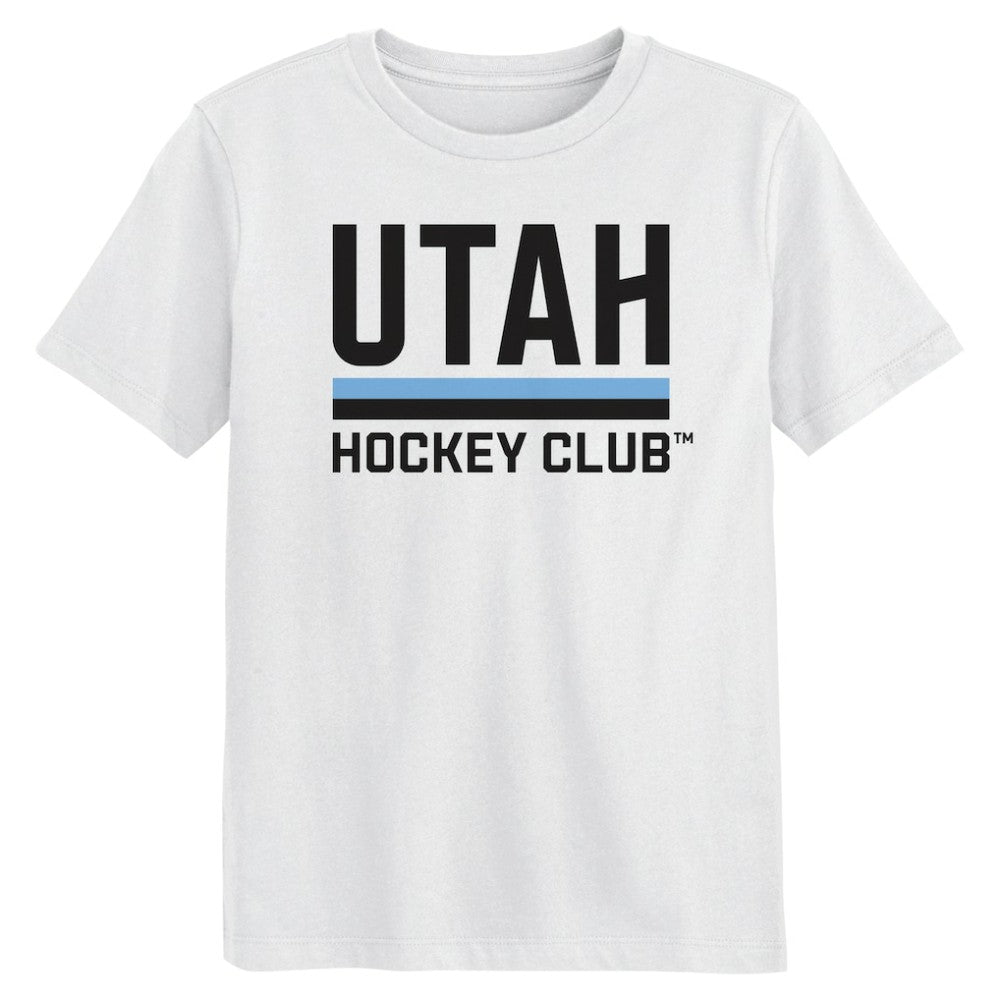 Utah Hockey Club Preschool Secondary Logo T-Shirt - White - NHL
