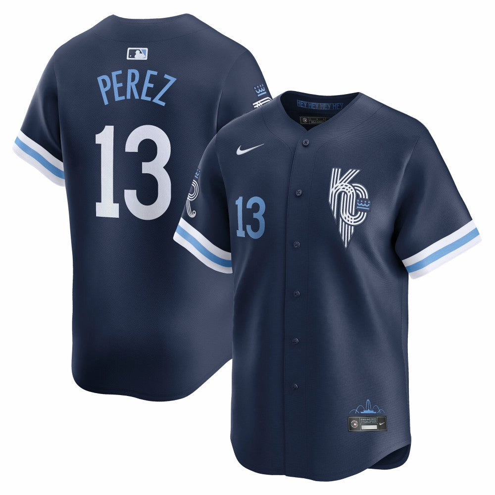 Salvador Perez Kansas City Royals Nike City Connect Limited Jersey - MLB