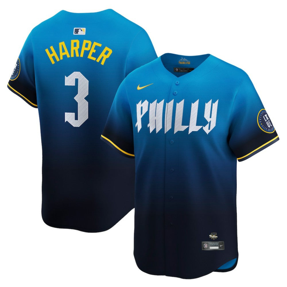 Bryce Harper Philadelphia Phillies Nike City Connect Limited Jersey - MLB