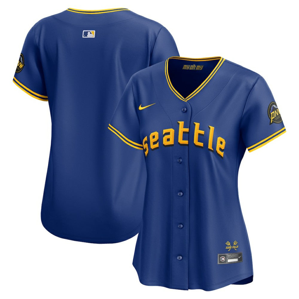 Seattle Mariners Nike Women's City Connect Limited Jersey - MLB