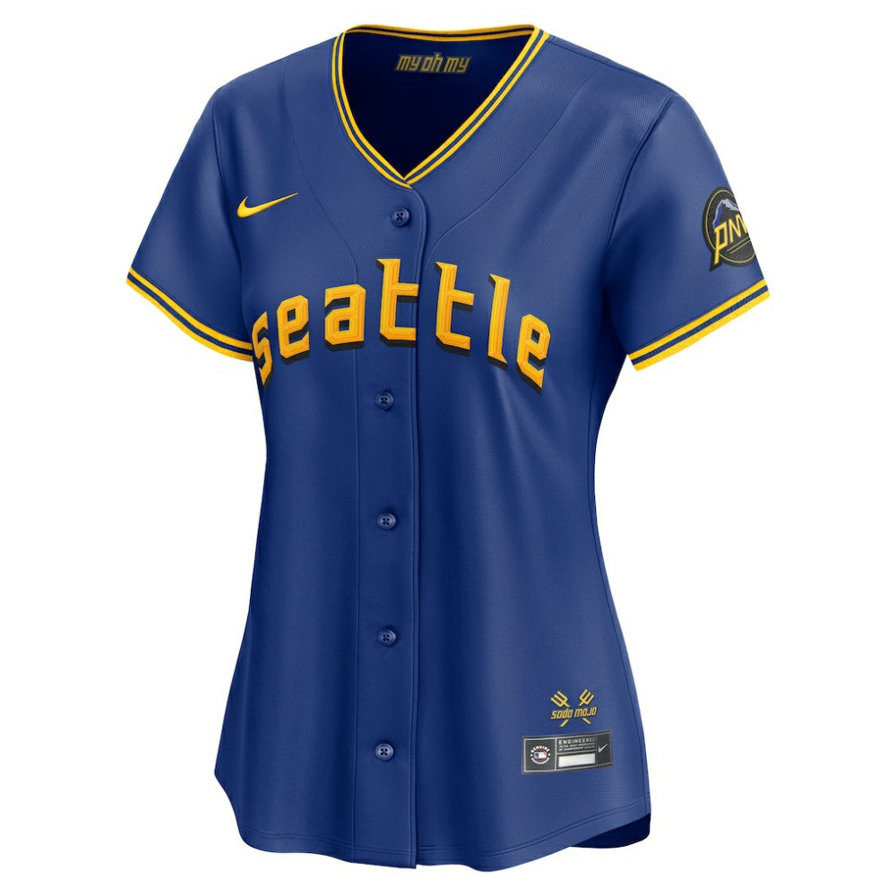 Seattle Mariners Nike Women's City Connect Limited Jersey - MLB