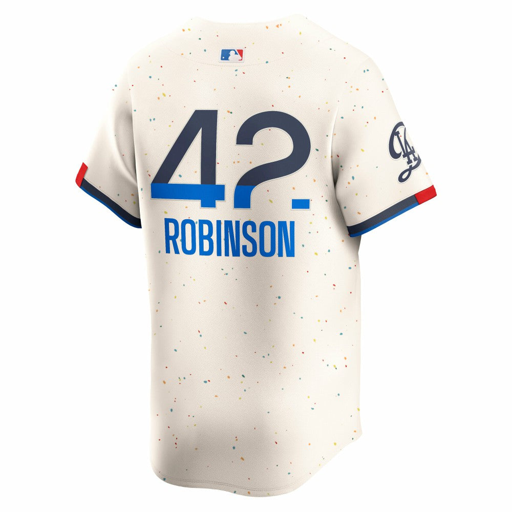 Jackie Robinson Los Angeles Dodgers Nike City Connect Limited Player Jersey - MLB