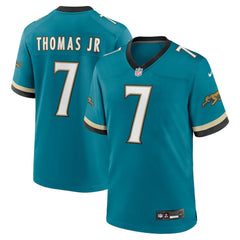 Brian Thomas Jr. Jacksonville Jaguars Alternate Game Jersey Teal | Nike for Sale