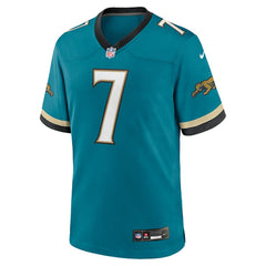 Brian Thomas Jr. Jacksonville Jaguars Alternate Game Jersey Teal | Nike for Sale
