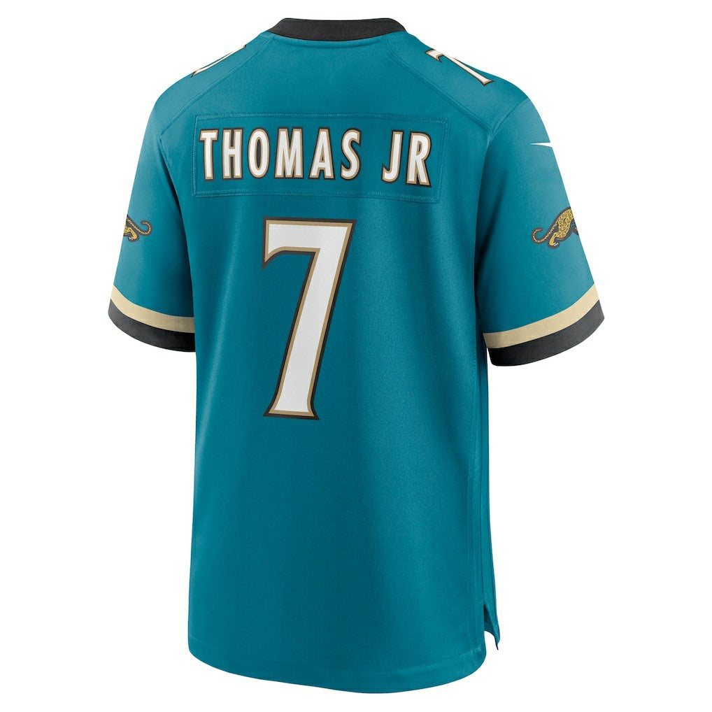 Brian Thomas Jr. Jacksonville Jaguars Alternate Game Jersey Teal | Nike for Sale