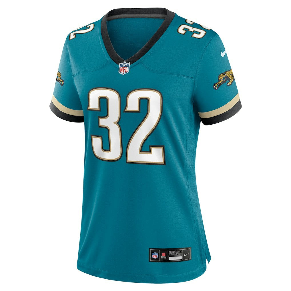 Maurice Jones-Drew Jacksonville Jaguars Women's Prowler Throwback Retired Player Game Jersey Teal | Nike for Sale