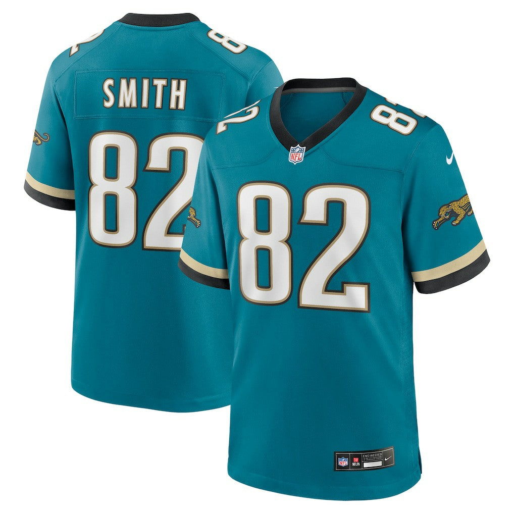 Jimmy Smith Jacksonville Jaguars Retired Player Alternate Game Jersey Teal | Nike for Sale