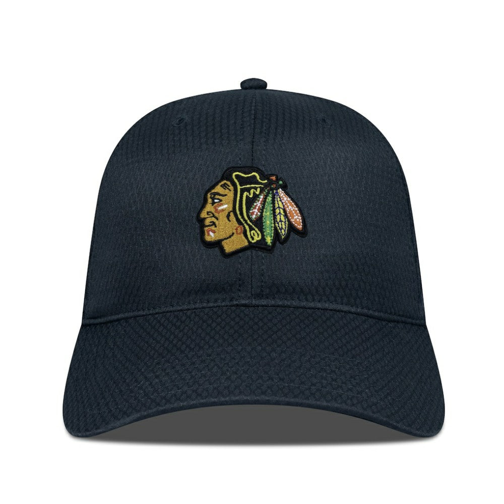 Chicago Blackhawks Levelwear Matrix Adjustable Hat - Black - NHL