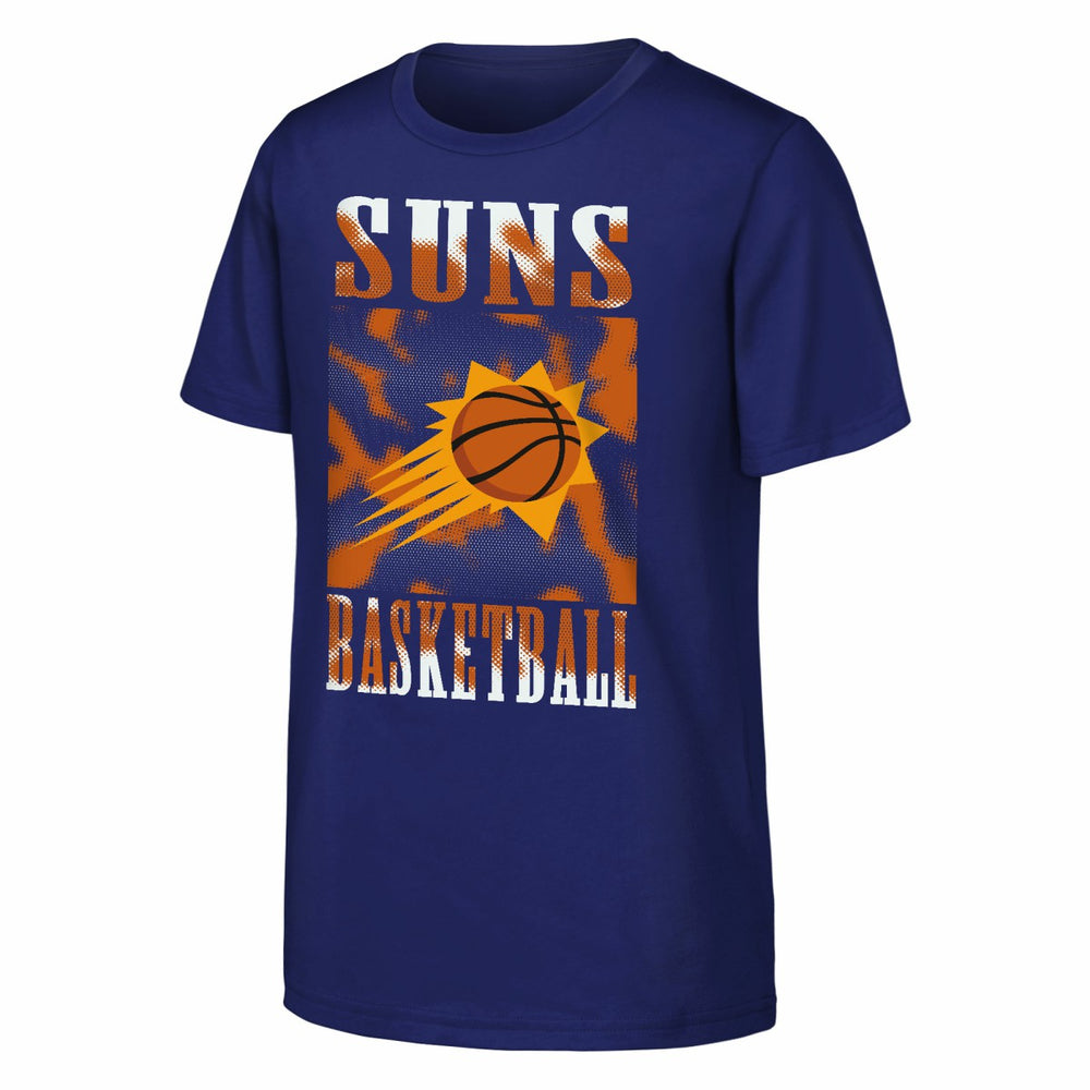 Phoenix Suns Youth Garage Hero T-Shirt Purple - NBA