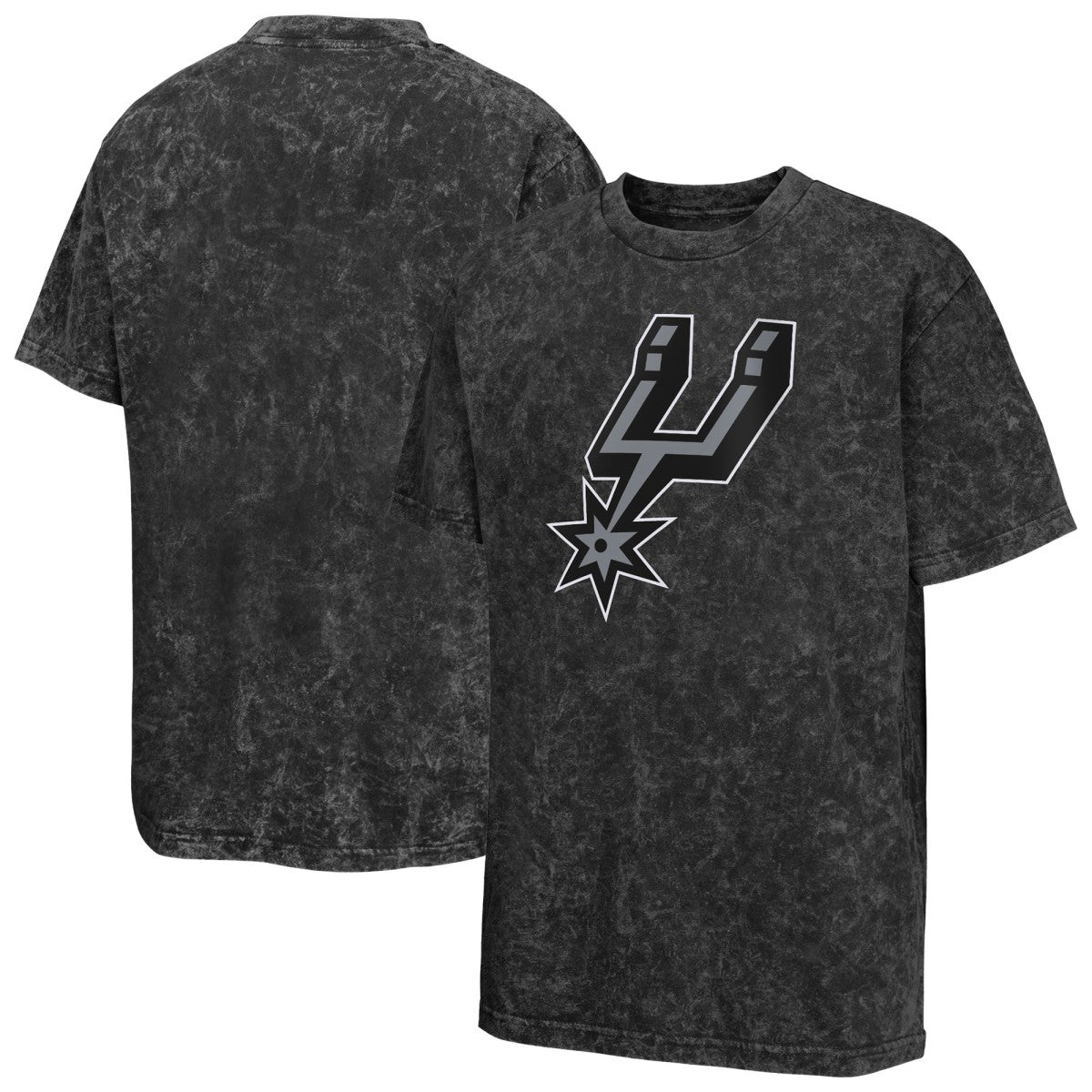 San Antonio Spurs Youth Rugged Defense T-Shirt Black - NBA