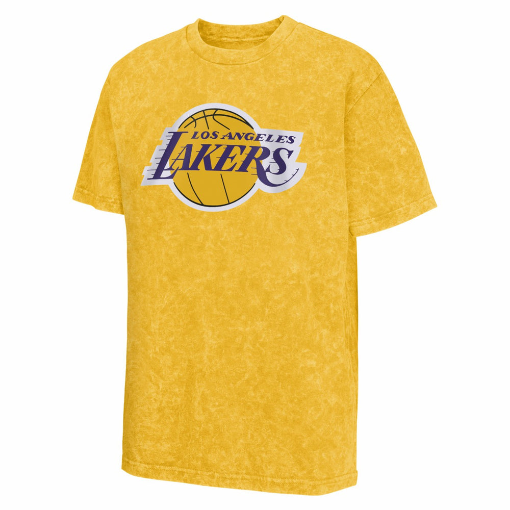Los Angeles Lakers Youth Rugged Defense T-Shirt Gold - NBA