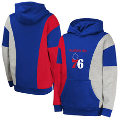 Philadelphia 76ers Youth Ace In the Hole Pullover Hoodie Blue - NBA