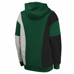 Milwaukee Bucks Youth Ace In the Hole Pullover Hoodie Hunter Green - NBA