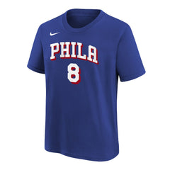 Paul George Philadelphia 76ers Youth Icon Name & Number T-Shirt Royal - NBA