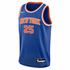 Mikal Bridges New York Knicks Youth Swingman Jersey Icon Edition Blue - NBA