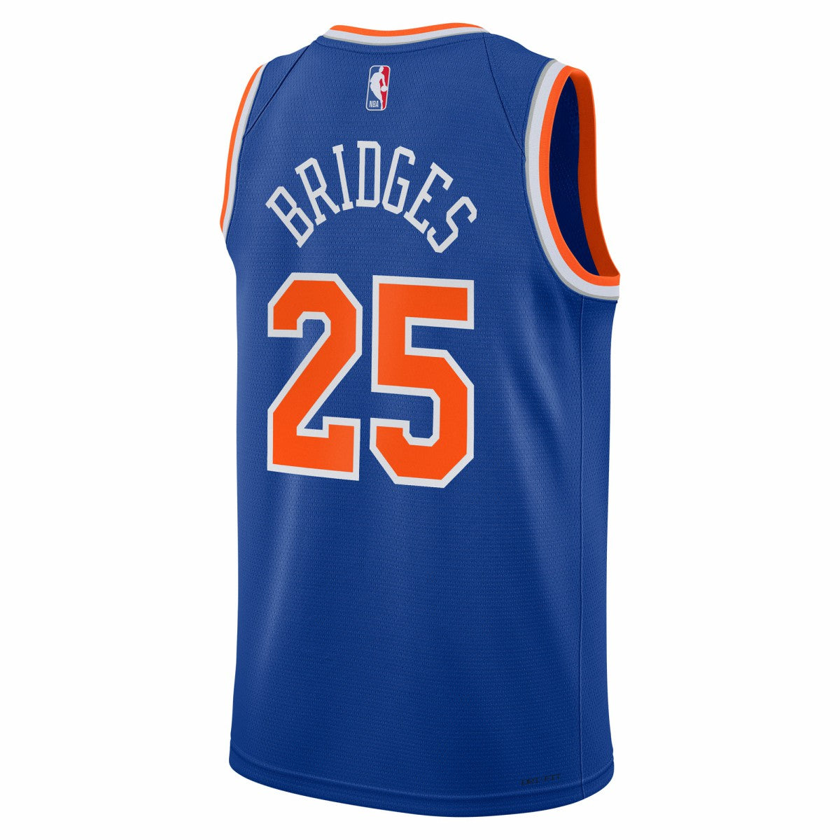 Mikal Bridges New York Knicks Youth Swingman Jersey Icon Edition Blue - NBA