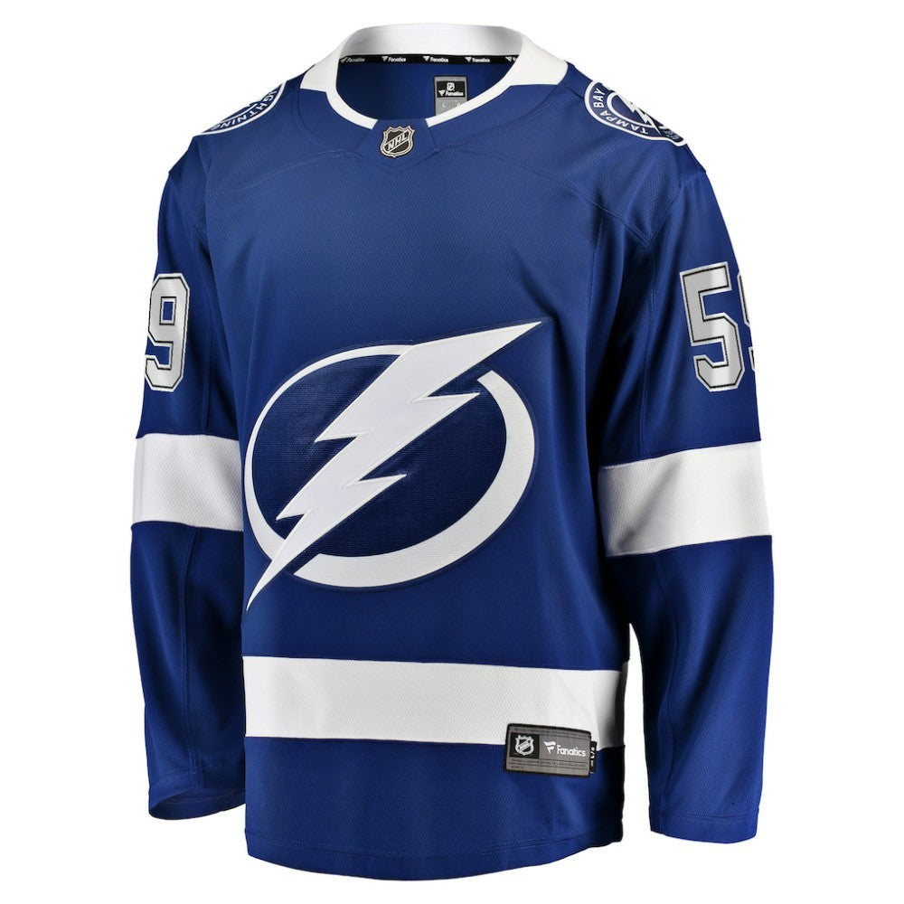 Jake Guentzel Tampa Bay Lightning Fanatics Home Premier Breakaway Player Jersey - Blue - NHL