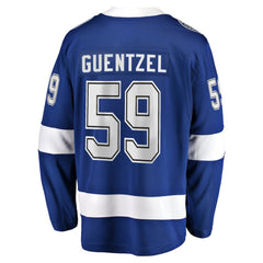 Jake Guentzel Tampa Bay Lightning Fanatics Home Premier Breakaway Player Jersey - Blue - NHL