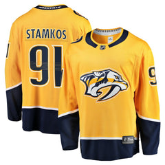 Steven Stamkos Nashville Predators Fanatics Home Premier Breakaway Player Jersey - Gold - NHL