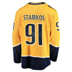 Steven Stamkos Nashville Predators Fanatics Home Premier Breakaway Player Jersey - Gold - NHL