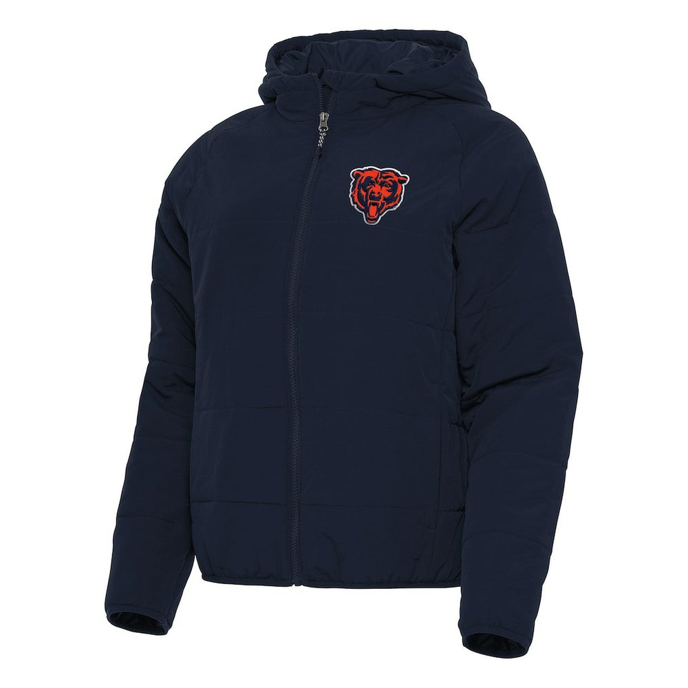 Chicago Bears Antigua Women's Universe Full-Zip Hoodie Jacket Navy | NFL