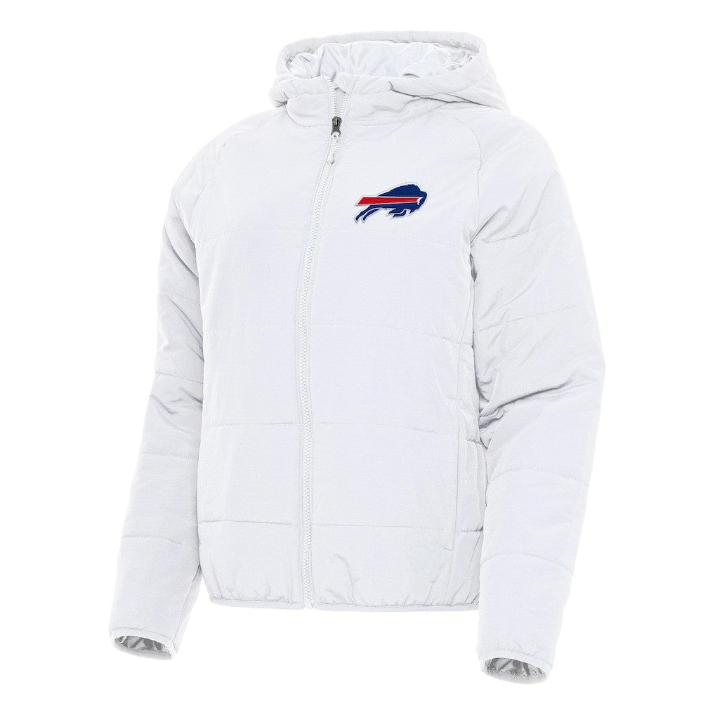Buffalo Bills Antigua Women's Universe Full-Zip Hoodie Jacket White | NFL