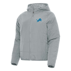 Detroit Lions Antigua Women's Universe Full-Zip Hoodie Jacket Gray | NFL