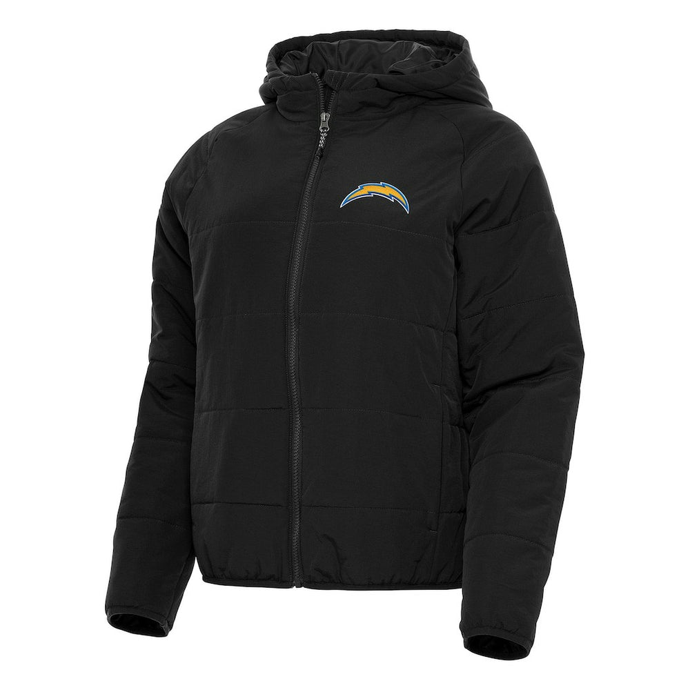 Los Angeles Chargers Antigua Women's Universe Full-Zip Hoodie Jacket Black | NFL