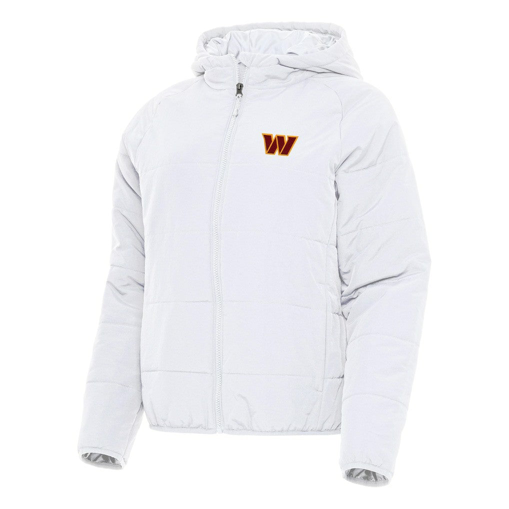 Washington Commanders Antigua Women's Universe Full-Zip Hoodie Jacket White | NFL